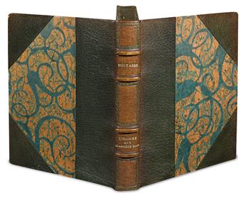 (KIEFFER, RENÉ.) Voltaire, (F. M. Arouet de). LHomme aux Quarante Écus.